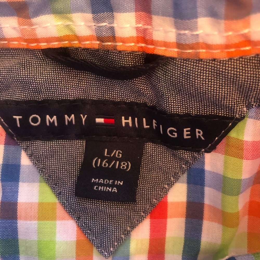 Boys Tommy Hilfiger Buttondown XL - Picture 3 of 3